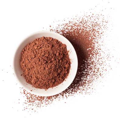Cocoa powder bowl